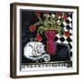 Kitty Asleep on the Piano-Wyanne-Framed Giclee Print