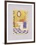 Kitty Baignoire-Sudi Mccollum-Framed Art Print