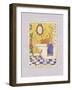 Kitty Baignoire-Sudi Mccollum-Framed Art Print