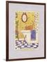 Kitty Baignoire-Sudi Mccollum-Framed Art Print