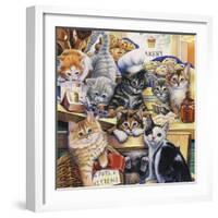 Kitty Bakery-Jenny Newland-Framed Giclee Print