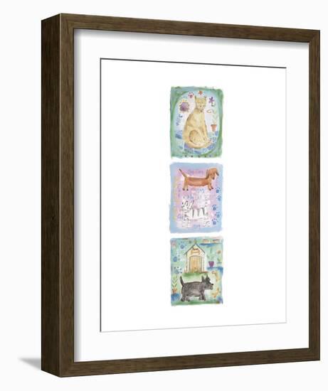 Kitty Bow Wow-Jane Claire-Framed Art Print