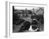 Kitty Brunell at the Wheel of a Ford Model A, Winsford, Somerset, 1930-null-Framed Photographic Print