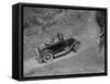 Kitty Brunell driving a 1930 2-seater Ford Model A, 1931-Bill Brunell-Framed Stretched Canvas