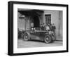 Kitty Brunell in her MG Magna outside the Stag Hotel, Edinburgh, RSAC Scottish Rally, 1932-Bill Brunell-Framed Photographic Print
