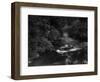 Kitty Brunell road testing a Riley 9 WD tourer, c1930-Bill Brunell-Framed Photographic Print