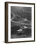 Kitty Brunell road testing a Standard Little Twelve saloon, c1932-Bill Brunell-Framed Photographic Print