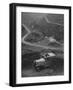 Kitty Brunell road testing a Standard Little Twelve saloon, c1932-Bill Brunell-Framed Photographic Print