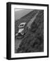 Kitty Brunell road testing a Standard Little Twelve saloon, c1932-Bill Brunell-Framed Photographic Print