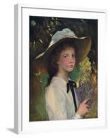 'Kitty', c1915-George Clausen-Framed Giclee Print