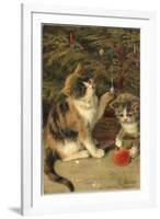 Kitty Cats-Vintage Apple Collection-Framed Giclee Print