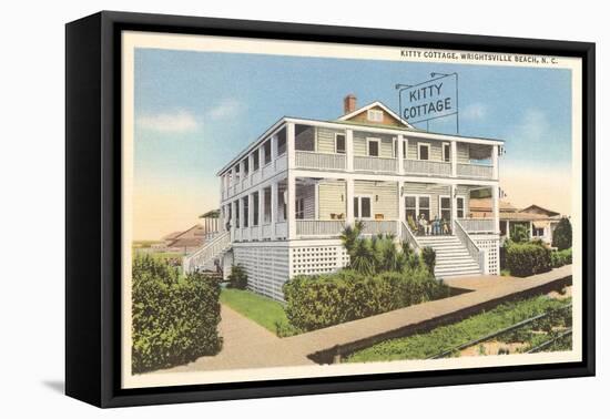 Kitty Cottage, Wrightsville Beach, North Carolina-null-Framed Stretched Canvas