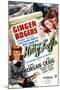 KITTY FOYLE, Ginger Rogers, Dennis Morgan, 1940-null-Mounted Art Print