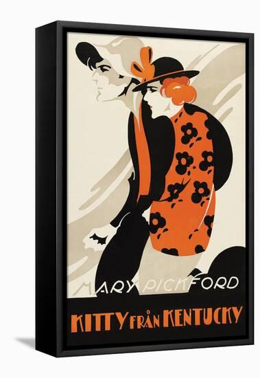 Kitty from Kentucky-null-Framed Stretched Canvas