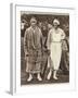 Kitty Godfree and Suzanne Lenglen-null-Framed Photographic Print