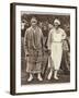 Kitty Godfree and Suzanne Lenglen-null-Framed Photographic Print