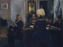 By Lamplight, 1890-Kitty Lange Kielland-Giclee Print