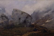 High in the mountain, 1875-Kitty Lange Kielland-Giclee Print