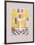 Kitty Lavabo-Sudi Mccollum-Framed Art Print