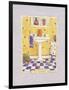 Kitty Lavabo-Sudi Mccollum-Framed Art Print