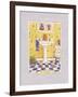 Kitty Lavabo-Sudi Mccollum-Framed Art Print