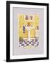 Kitty Lavabo-Sudi Mccollum-Framed Art Print