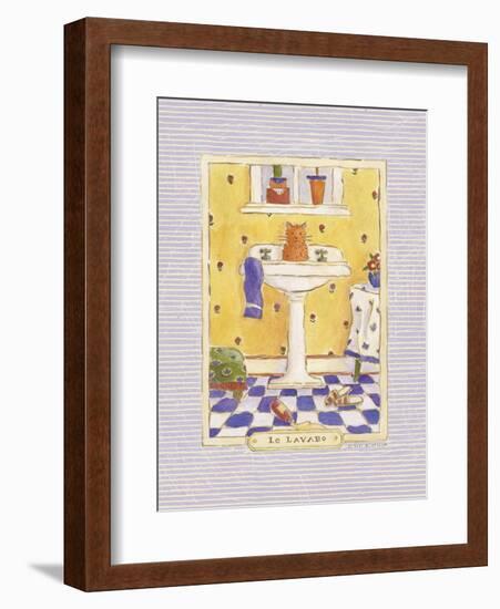 Kitty Lavabo-Sudi Mccollum-Framed Art Print