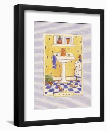 Kitty Lavabo-Sudi Mccollum-Framed Art Print