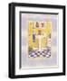 Kitty Lavabo-Sudi Mccollum-Framed Art Print