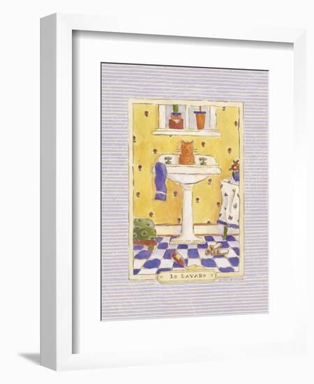 Kitty Lavabo-Sudi Mccollum-Framed Art Print