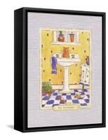 Kitty Lavabo-Sudi Mccollum-Framed Stretched Canvas