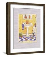 Kitty Lavabo-Sudi Mccollum-Framed Art Print