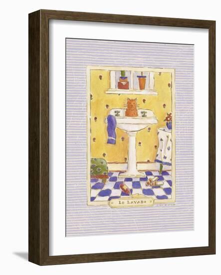 Kitty Lavabo-Sudi Mccollum-Framed Art Print