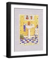 Kitty Lavabo-Sudi Mccollum-Framed Art Print