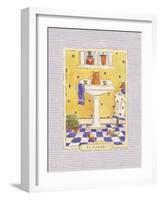 Kitty Lavabo-Sudi Mccollum-Framed Art Print