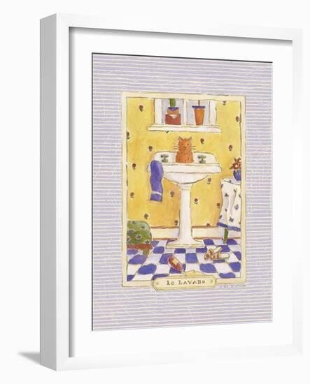 Kitty Lavabo-Sudi Mccollum-Framed Art Print