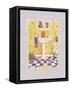 Kitty Lavabo-Sudi Mccollum-Framed Stretched Canvas