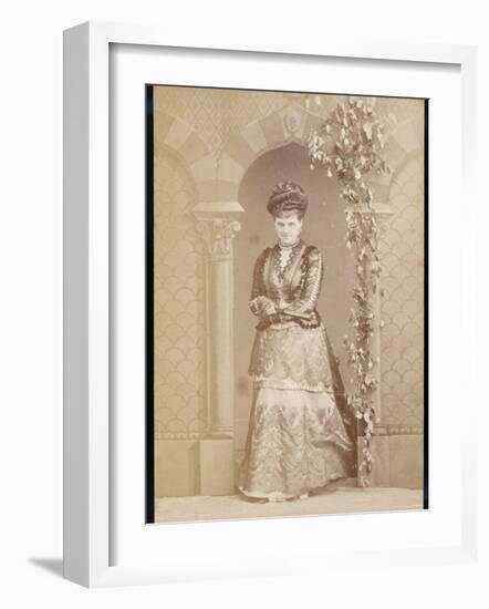 Kitty Maxse, Thought to Have Been a Model for Virginia Woolf's Character Mrs Dalloway-null-Framed Photographic Print