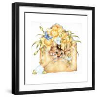 Kitty Post-Karen Middleton-Framed Giclee Print