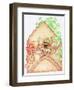 Kitty Post-Karen Middleton-Framed Premium Giclee Print