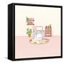 Kitty Room-Xuan Thai-Framed Stretched Canvas