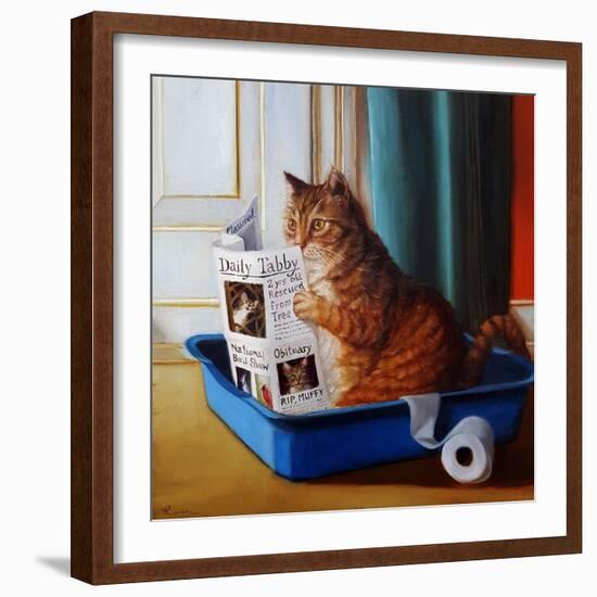 Kitty Throne-Lucia Heffernan-Framed Art Print