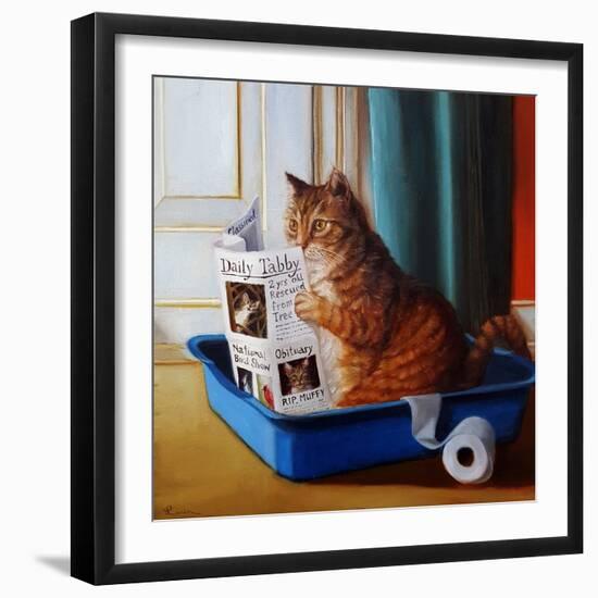 Kitty Throne-Lucia Heffernan-Framed Art Print