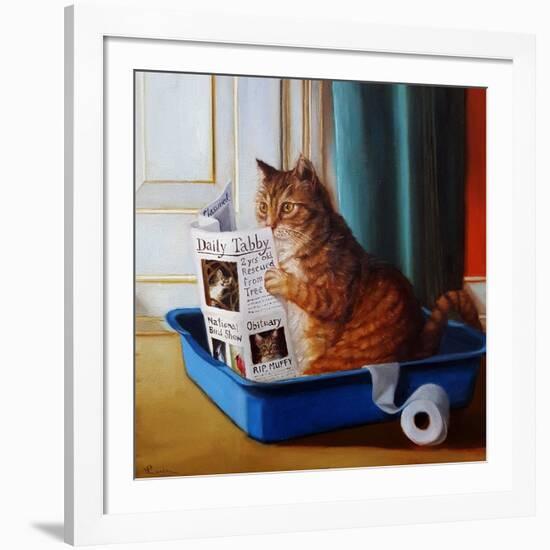 Kitty Throne-Lucia Heffernan-Framed Art Print