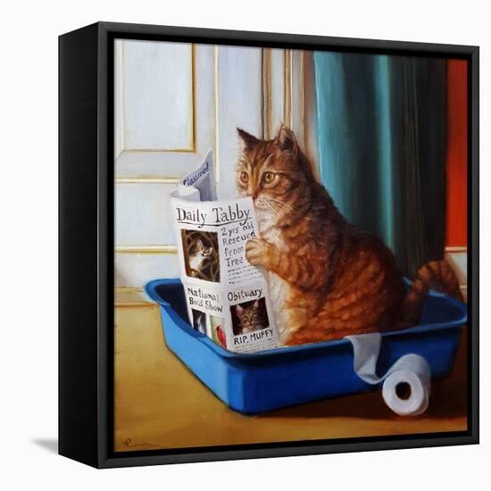 Kitty Throne-Lucia Heffernan-Framed Stretched Canvas