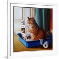 Kitty Throne-Lucia Heffernan-Framed Art Print