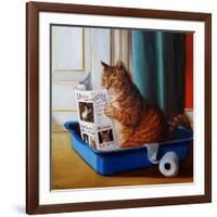 Kitty Throne-Lucia Heffernan-Framed Art Print