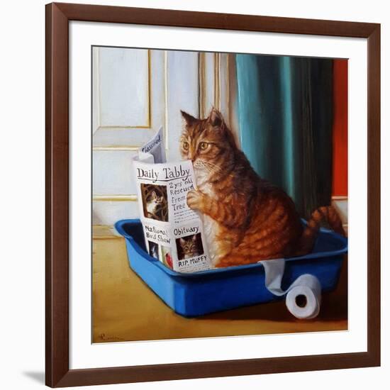 Kitty Throne-Lucia Heffernan-Framed Art Print