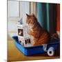 Kitty Throne-Lucia Heffernan-Mounted Art Print