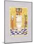 Kitty Toilette-Sudi Mccollum-Mounted Art Print